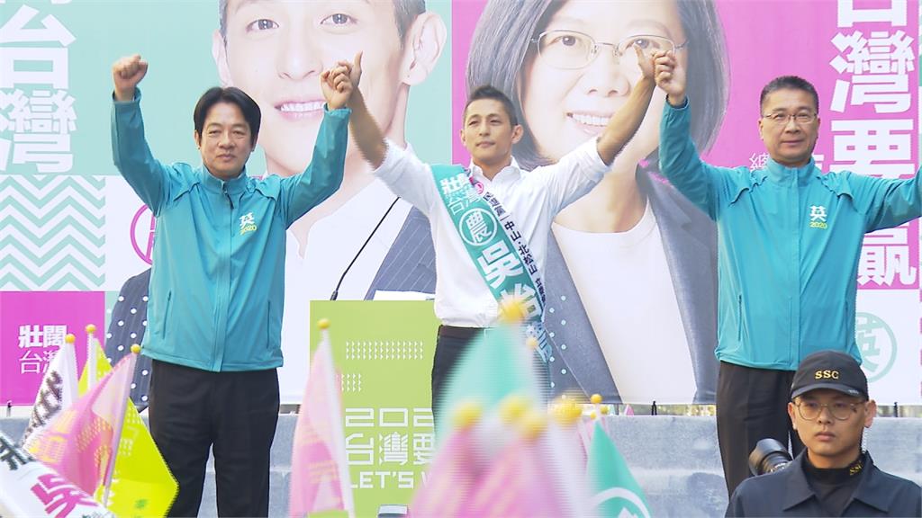 大咖力挺、父母當後盾！吳怡農全力衝刺拚選戰