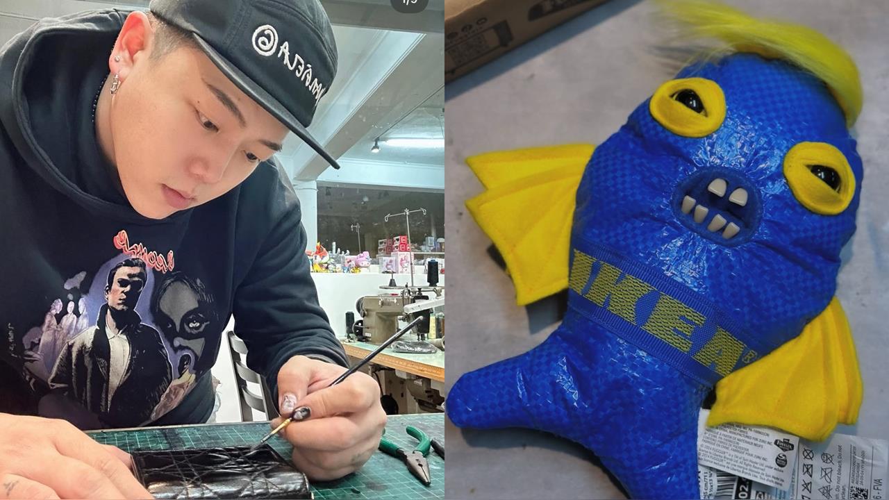 精品還能這樣玩?馬毅老師工作室首次公開...LV老花秒變「牙寶」
