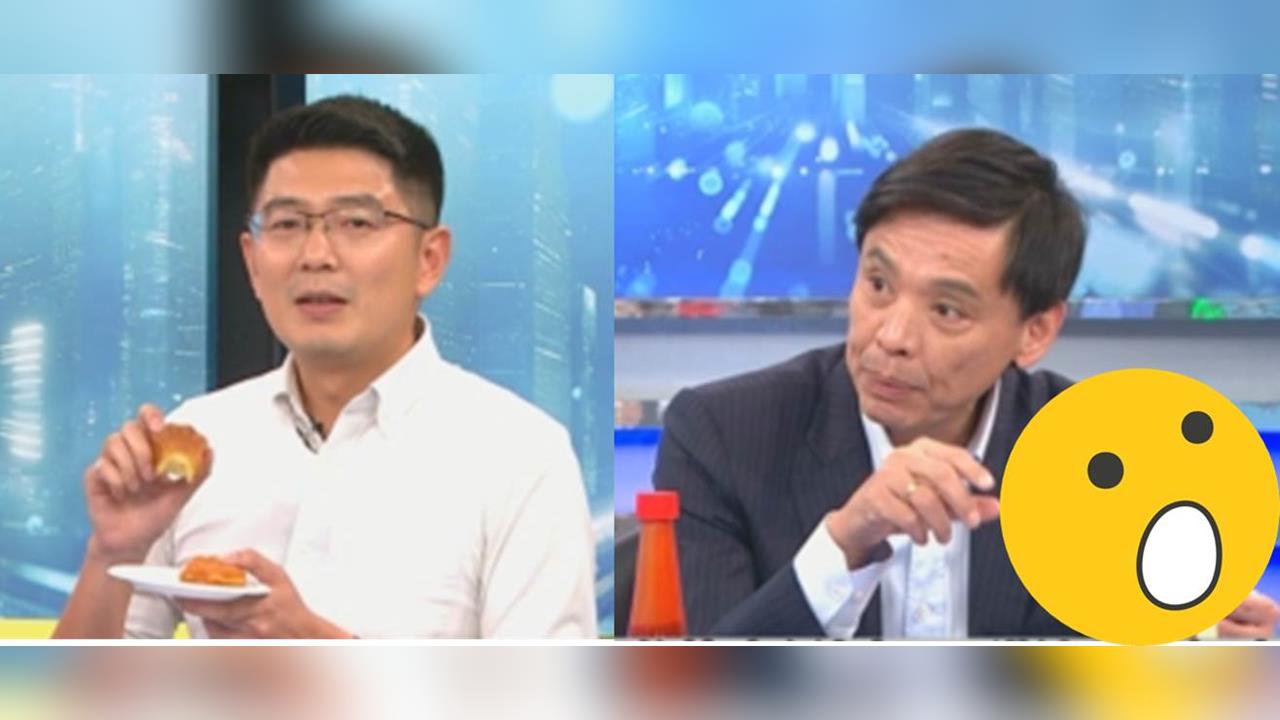 沈伯洋「雞蛋糕加東泉」輸了！他出奇招「淋香蕉」大嗑全場震驚！