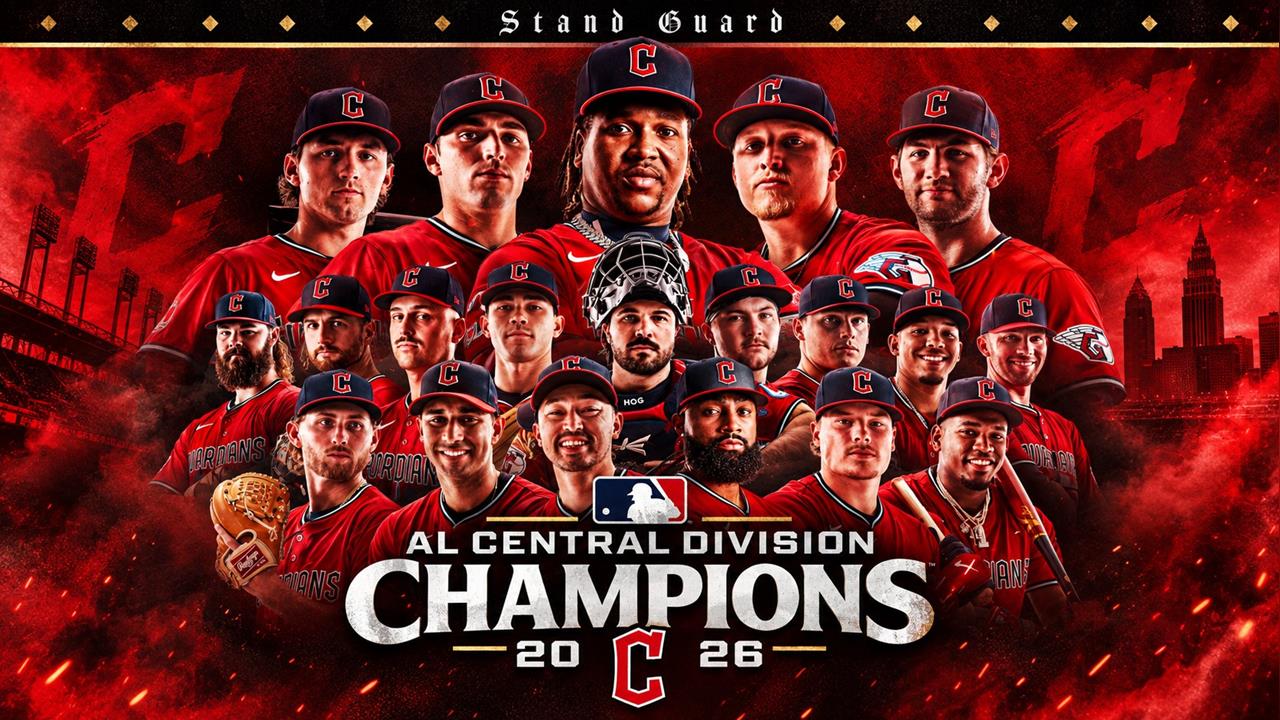 MLB(影)/5支全壘打炸翻皇家!守護者完成美中3連霸、近11季7度封王