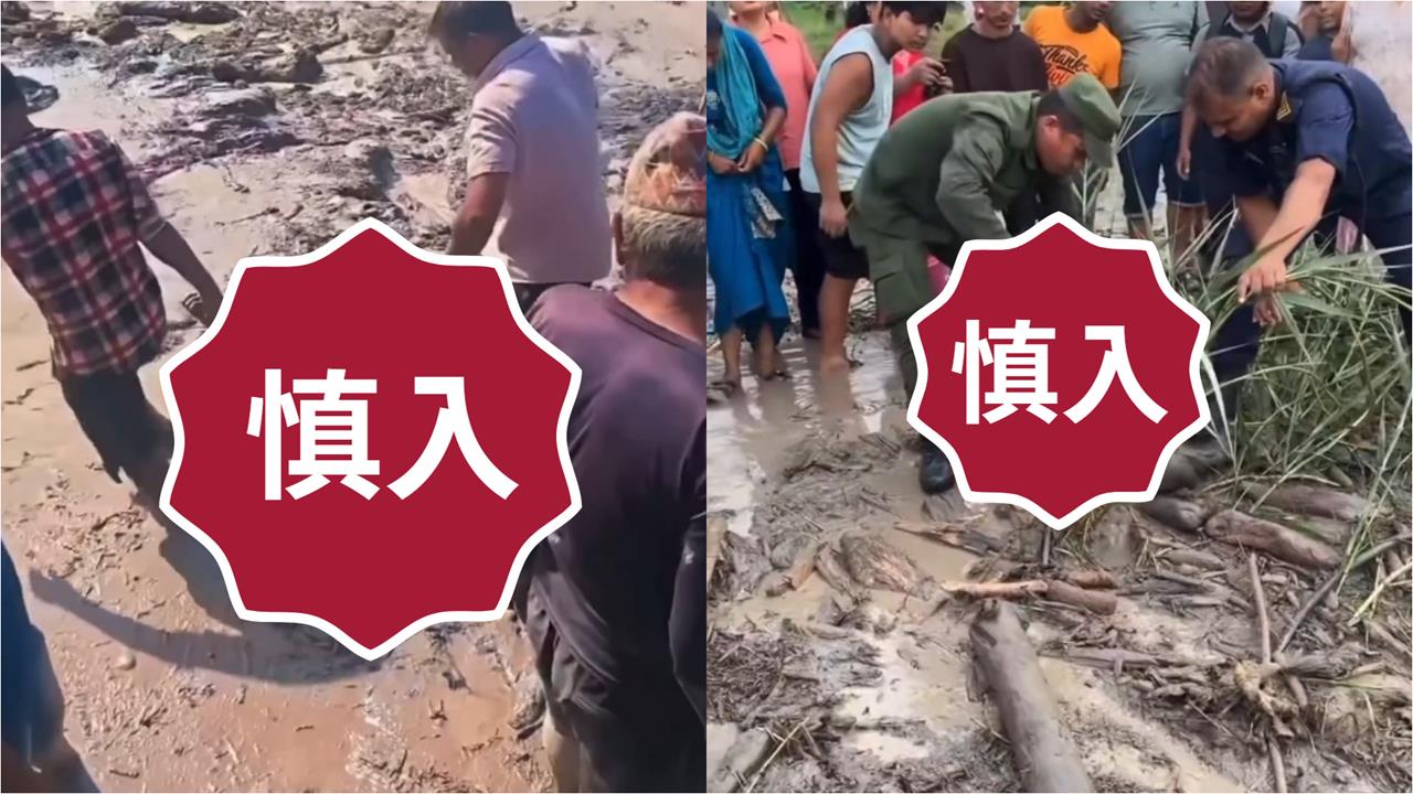 西藏山洪奪百命「慘況如人間煉獄」!搜救員「手撿遺骸」現場駭人畫面曝