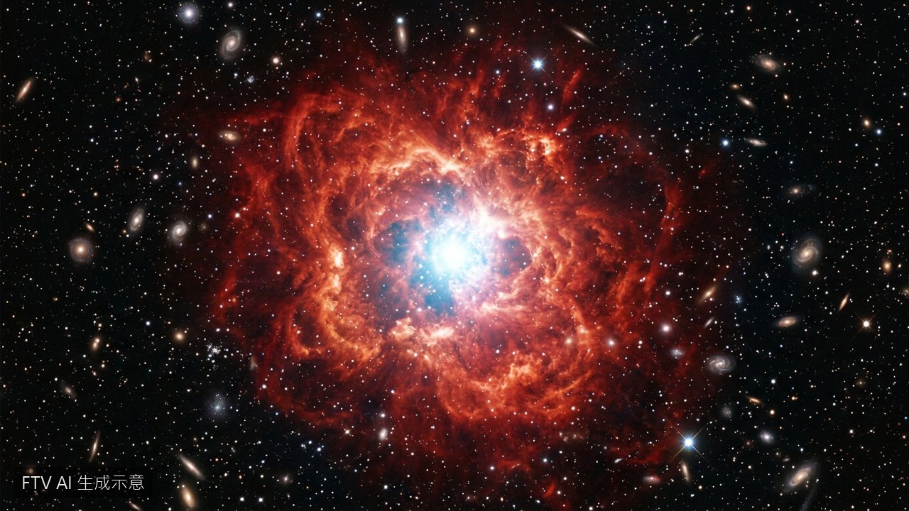 解開早期宇宙小紅點之謎　天文學家發現全新天體「黑洞星」