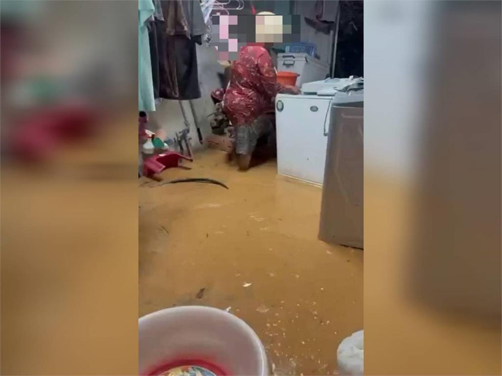 快新聞／台東尚武村再陷泥水災情　居民怨：每逢大雨就淹