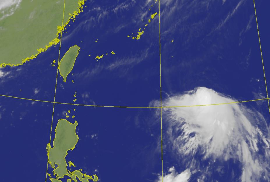 快新聞／輕颱楊柳持續近逼！　今高溫炎熱午後留意雷陣雨