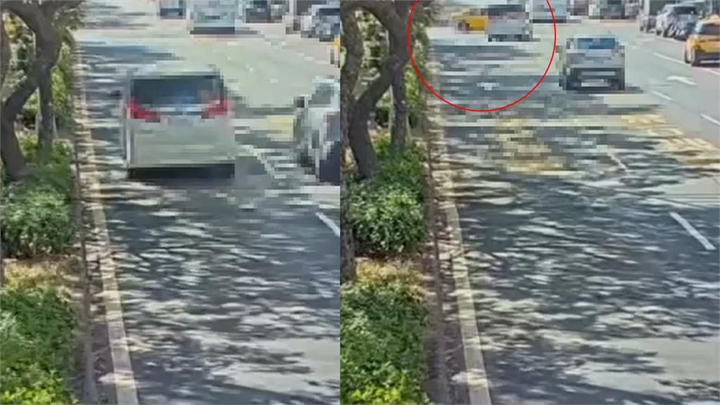 快新聞／畫面曝光！北市休旅車直行撞迴轉小黃　6人受傷送醫