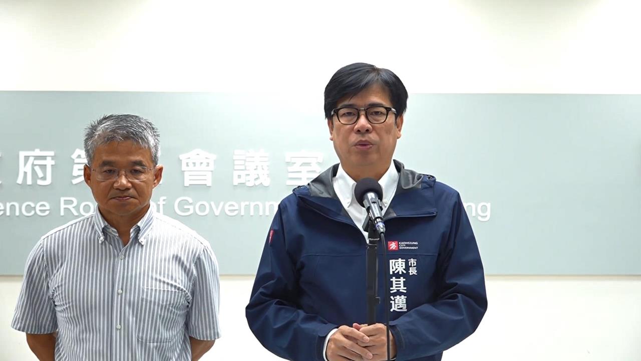 快新聞／豪雨襲高雄！市府擴大三級開設　陳其邁最新回應