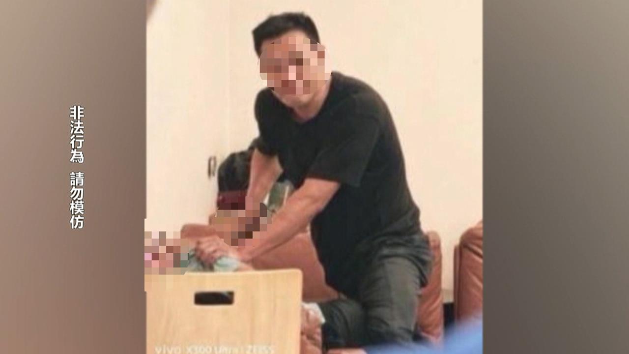 桃機首例持刀挾持案！　嫌犯「持刀壓人畫面」獨家曝光