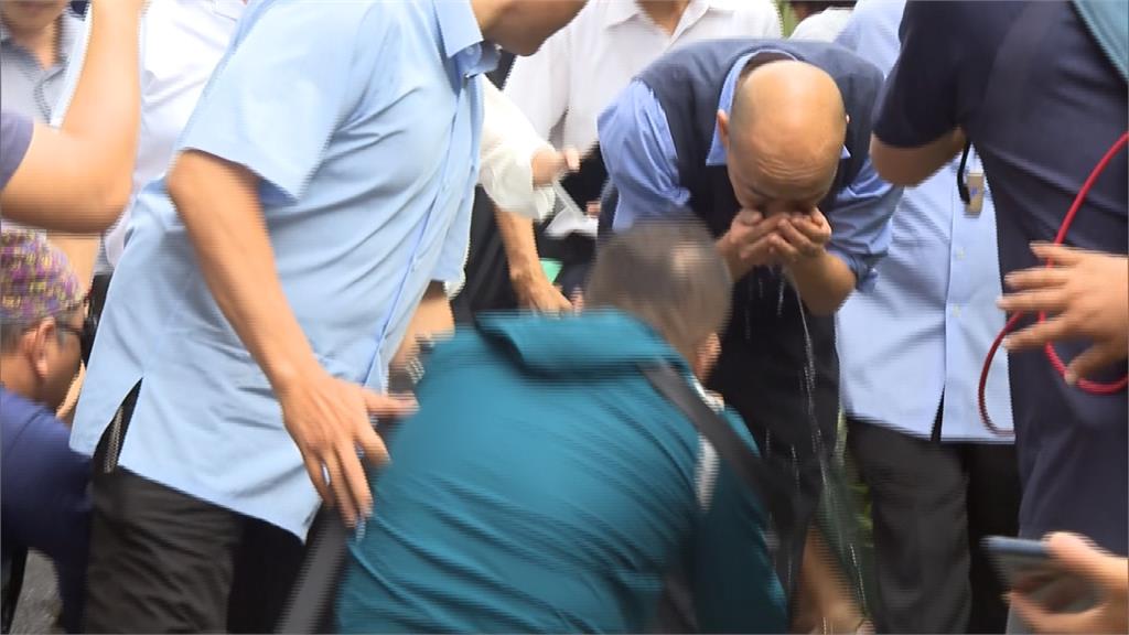 高雄淹水韓國瑜神隱嗆中央「偏差」!蔡英文:沒差別待遇