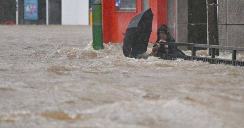 南韓暴雨狂炸5天！務安洪水釀1死「光州、釜山也受災」　2千人緊急撤離