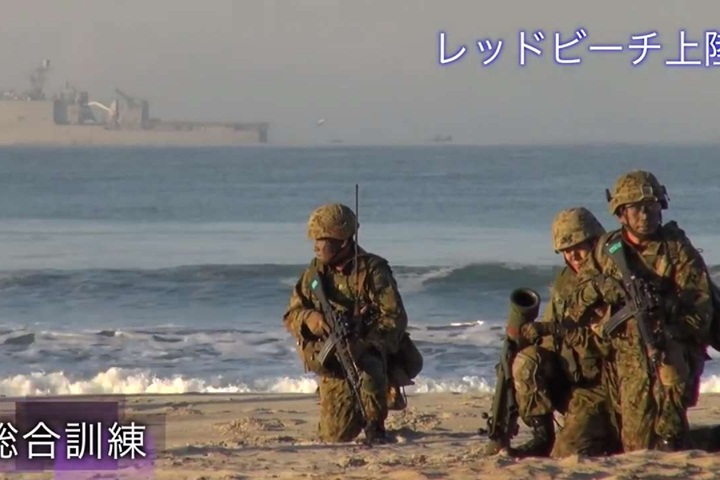 全球／日本首創「海軍陸戰隊」 假想敵就是中國？