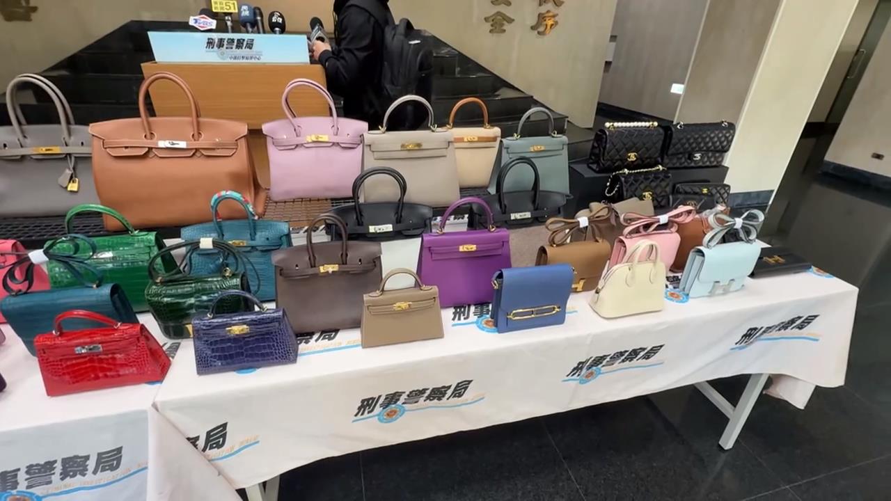 名牌精品包1折優惠攏係假 警破獲地下仿品工廠
