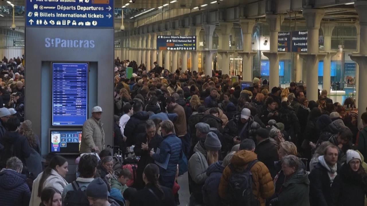 跨年出遊泡湯！英法海底隧道電力故障　「歐洲之星」一度停駛　民眾被困6小時