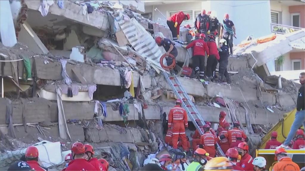 愛琴海7.0強震 土耳其希臘多人死 數百人傷