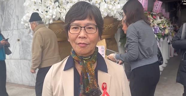 快新聞／現身柯爸告別式致意！　蔡壁如：他一生最期待柯文哲能給他榮耀