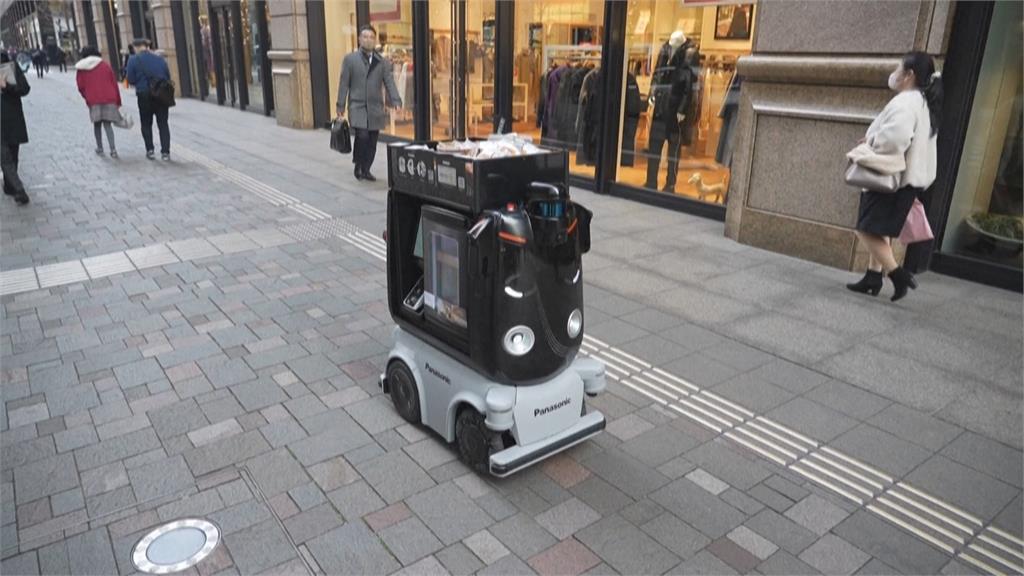 解決勞動人口不足　日本「自動送貨機器人」4月上路