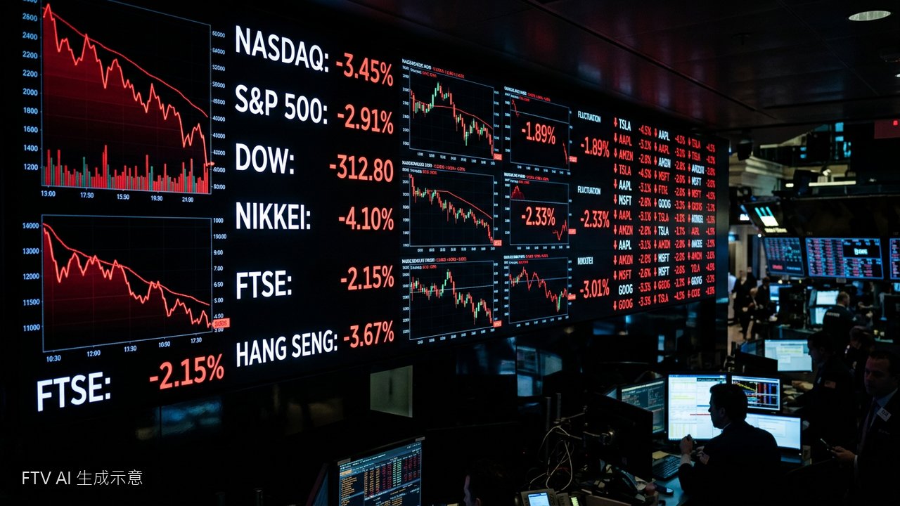 亞馬遜英特爾財報引發AI支出疑慮　那指期貨重挫逾2%