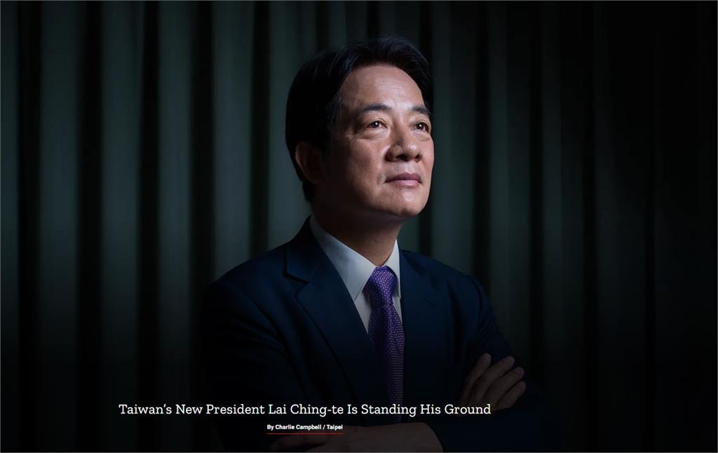 快新聞／接受《時代雜誌》專訪　賴清德談對中關係：兩岸互不隸屬是事實