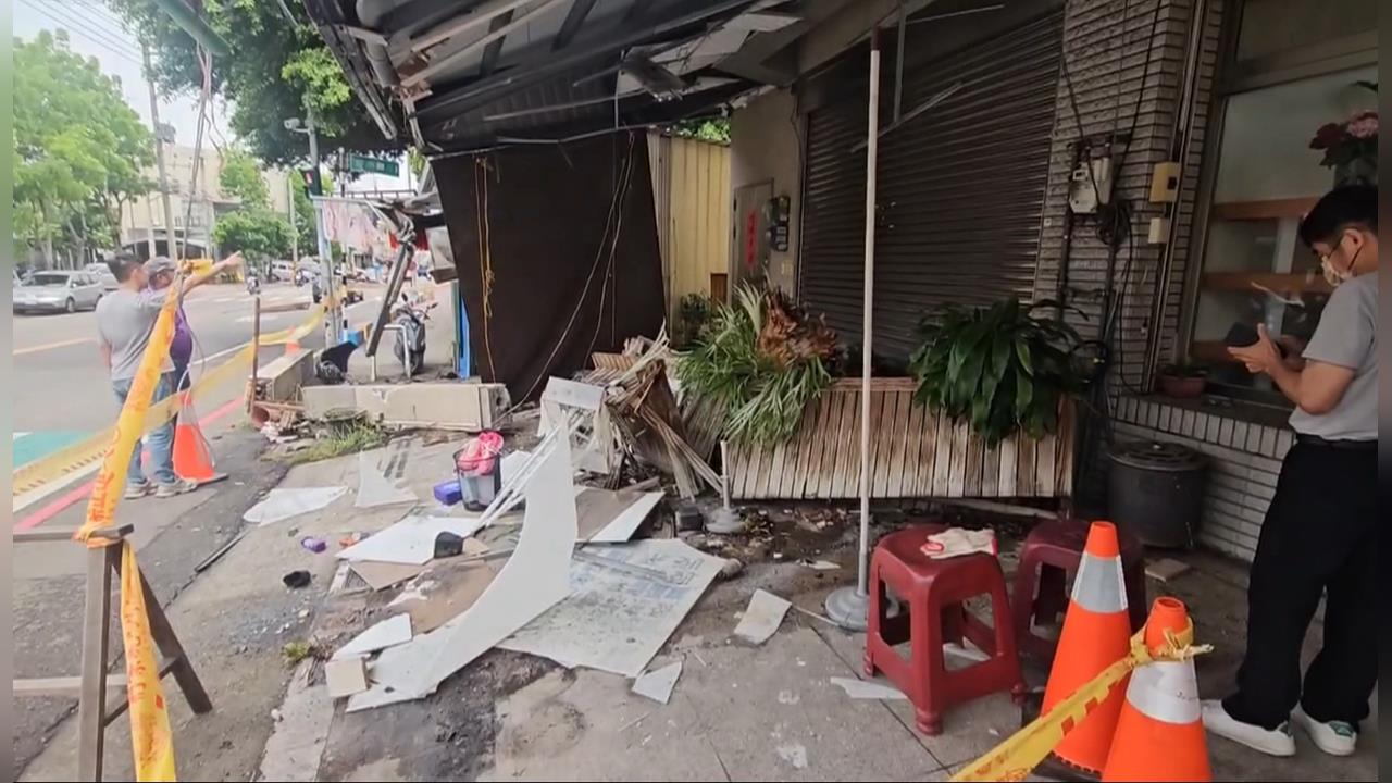 毒駕衝撞騎樓案外案! 債務糾紛強拉被害人害車失控衝撞