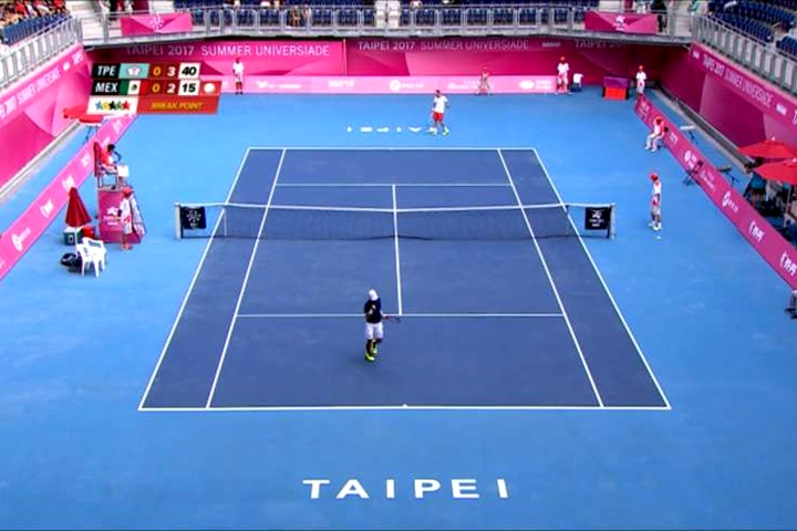 世大運》網球單打 台灣男女第一種子輕鬆過頭關