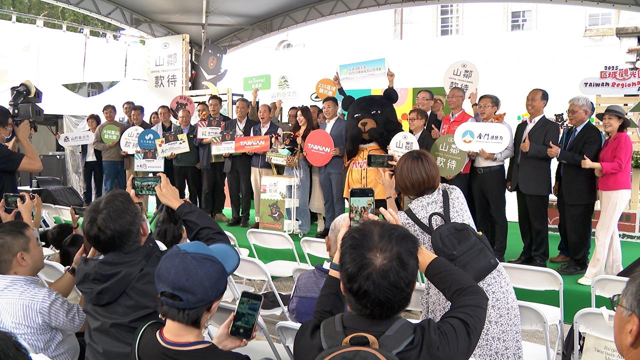 「中區、金門」觀光市集日登場　李多慧驚喜現身