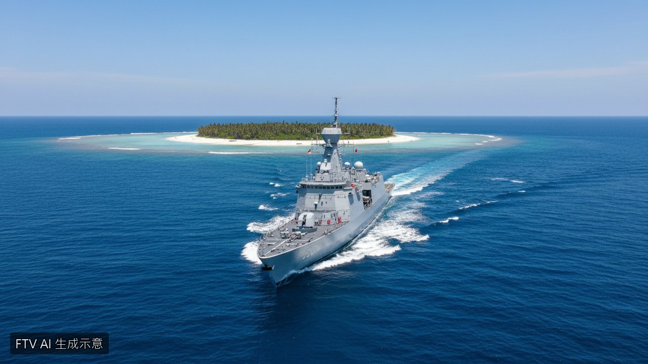 荷蘭軍艦現蹤南海！中方控侵犯領空實施電磁干擾驅離