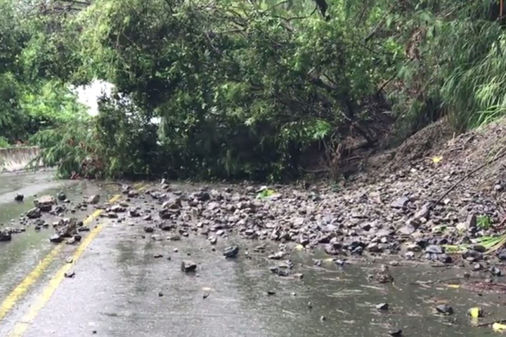 影》花蓮64線瑞港公路路段  災情狀況