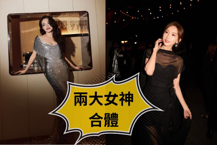 舒淇合體林志玲現身坎城！「女神X天菜」晚宴畫面網瘋傳：像藝術品