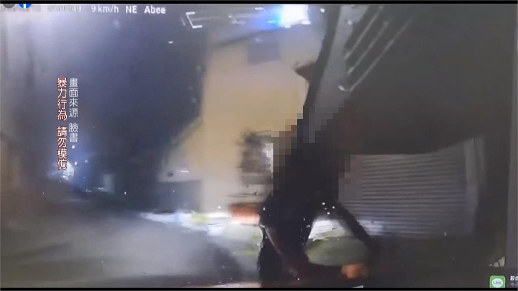 台中男開車兩度衝撞鄰居還下車踹人　家屬痛批「不是人」