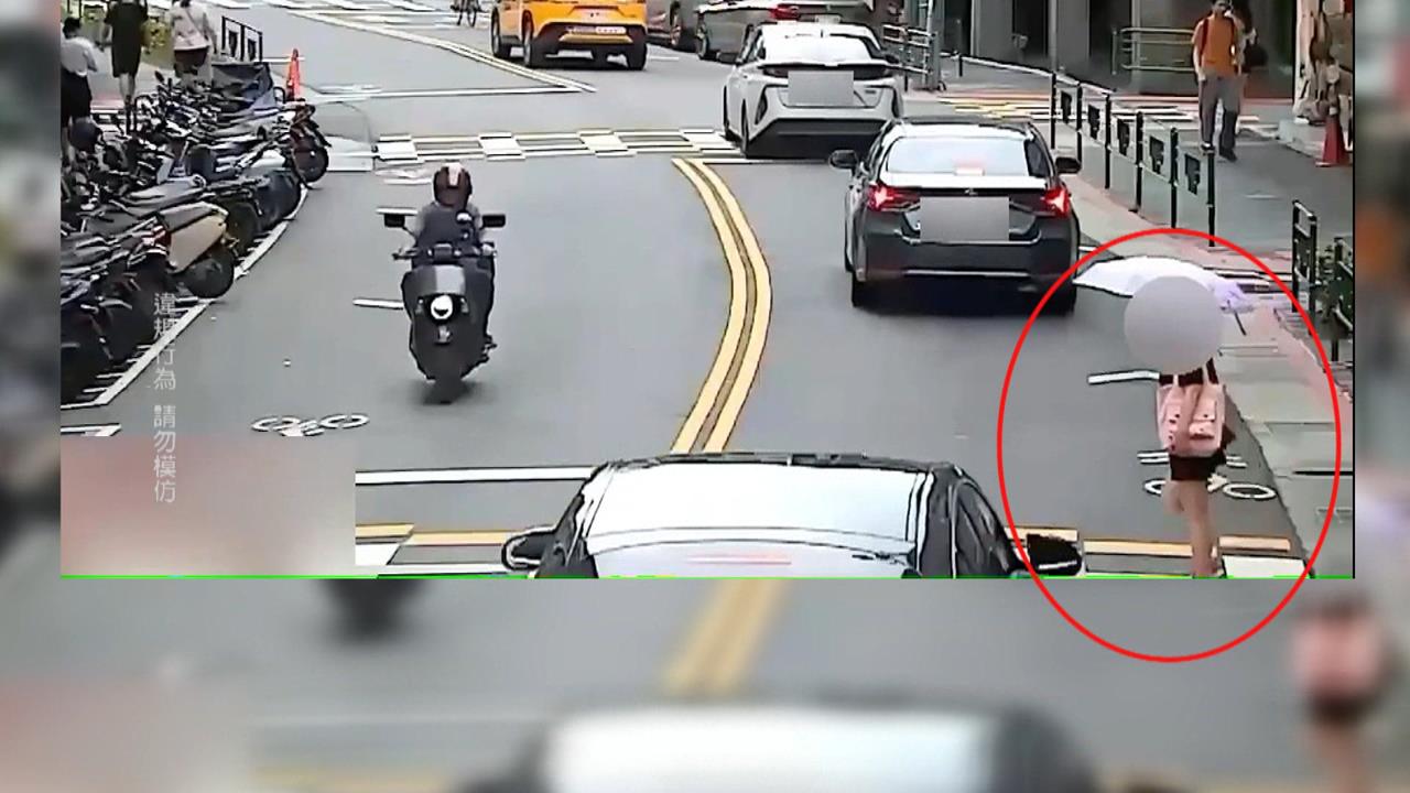 師大商圈轎車直撞!  婦倒地一度無呼吸心跳 麻醉師救援