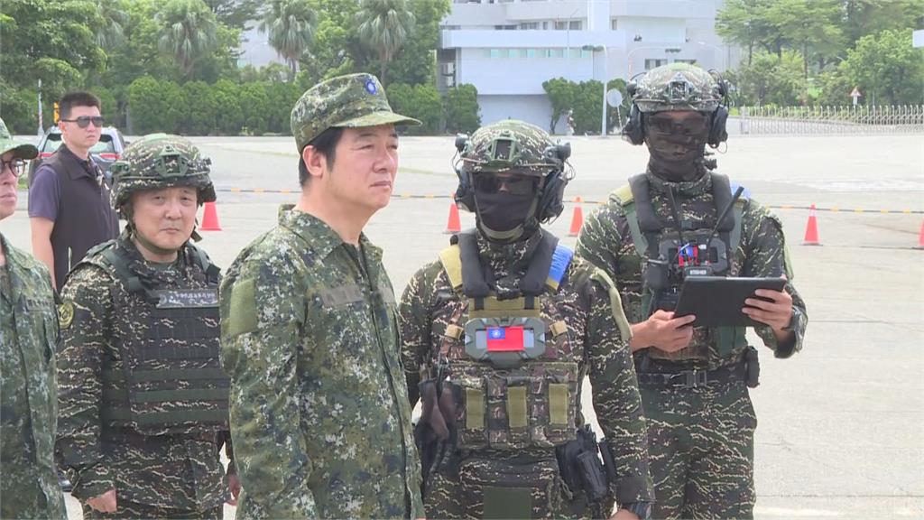 快新聞／漢光演習第6天！賴清德視導海軍「布雷操演」　頒加菜金慰勉國軍