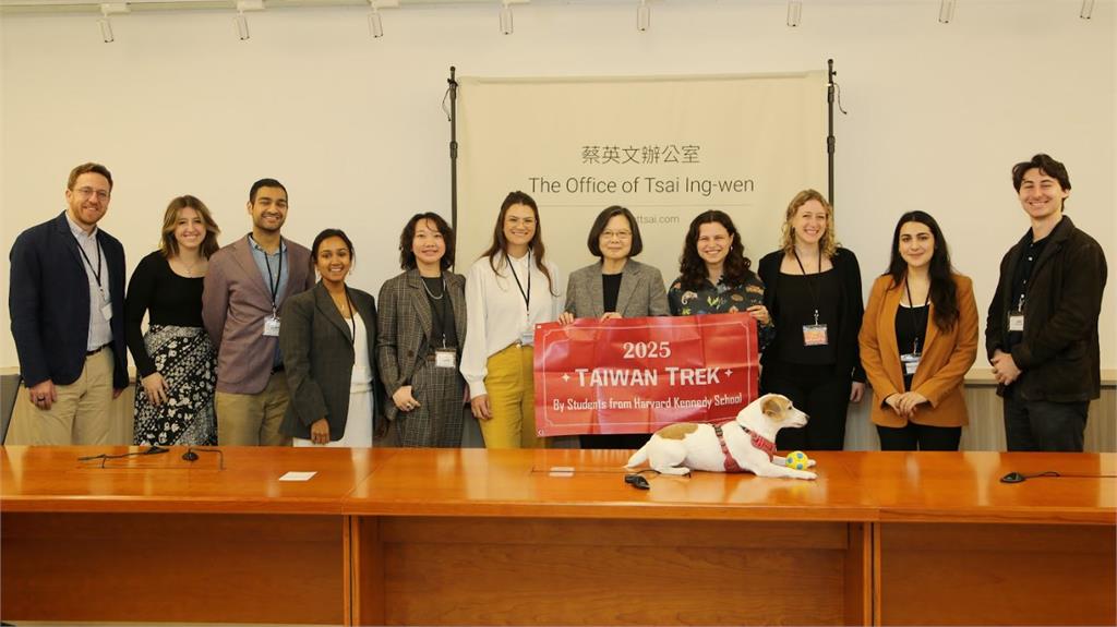 快新聞／與哈佛、MIT學生座談　蔡英文重溫教授回憶喊：我國是世界的台灣