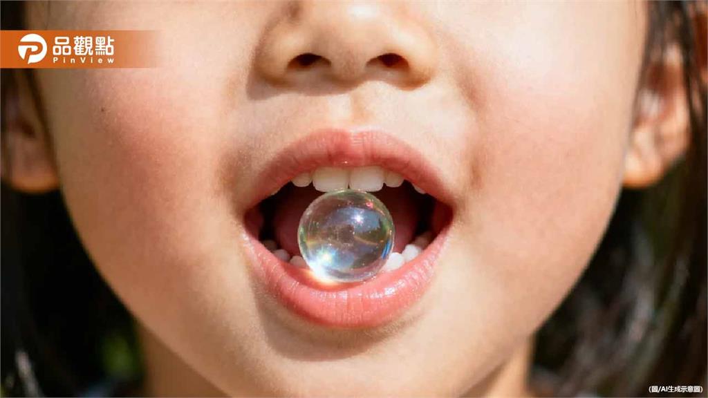 5歲女童彈珠卡喉嚨！全家急壞　鄰居「哈姆立克法」撿回一命