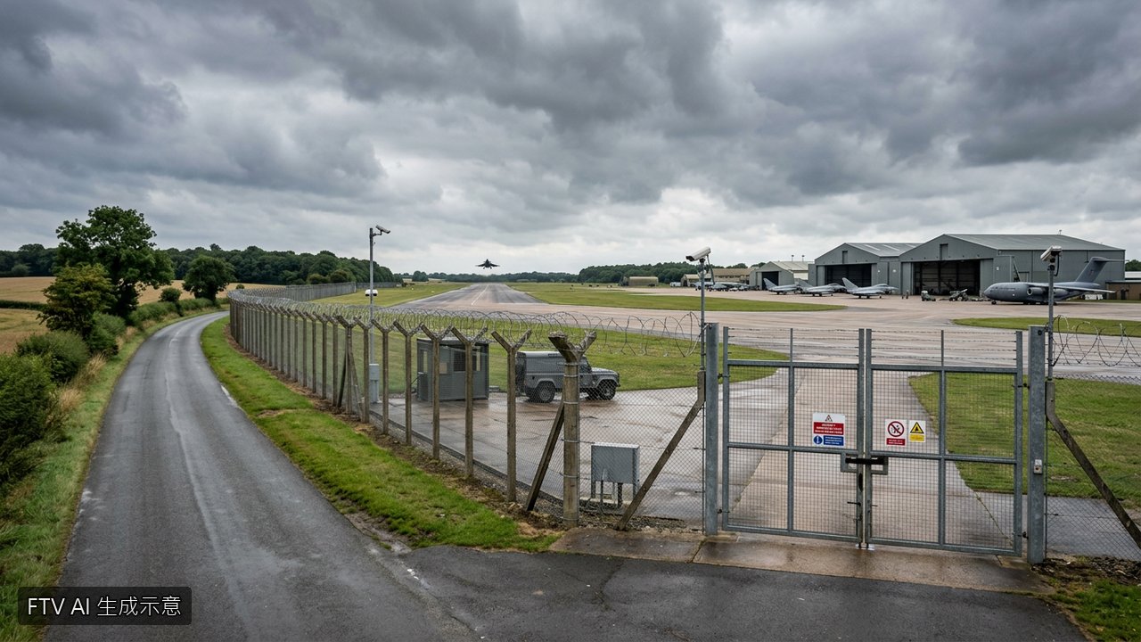 英國空軍基地驚傳炸彈威脅　伊朗強烈否認涉案