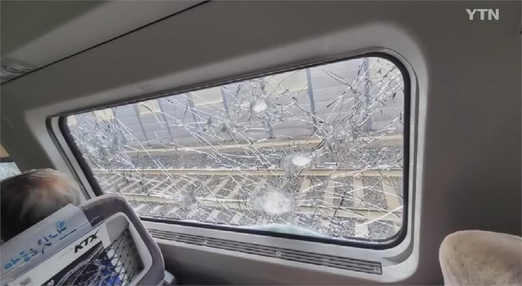 南韓高鐵出軌　車窗玻璃碎裂釀7傷