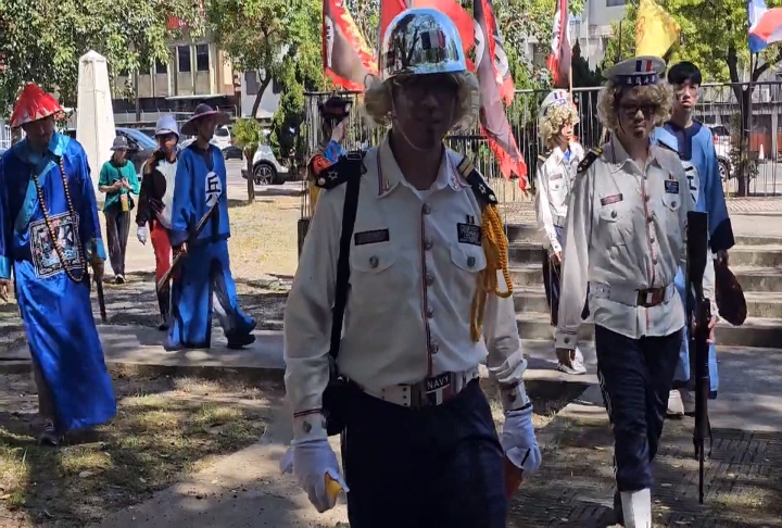 清法戰爭公墓中元普度 不分國界撫慰異鄉先民
