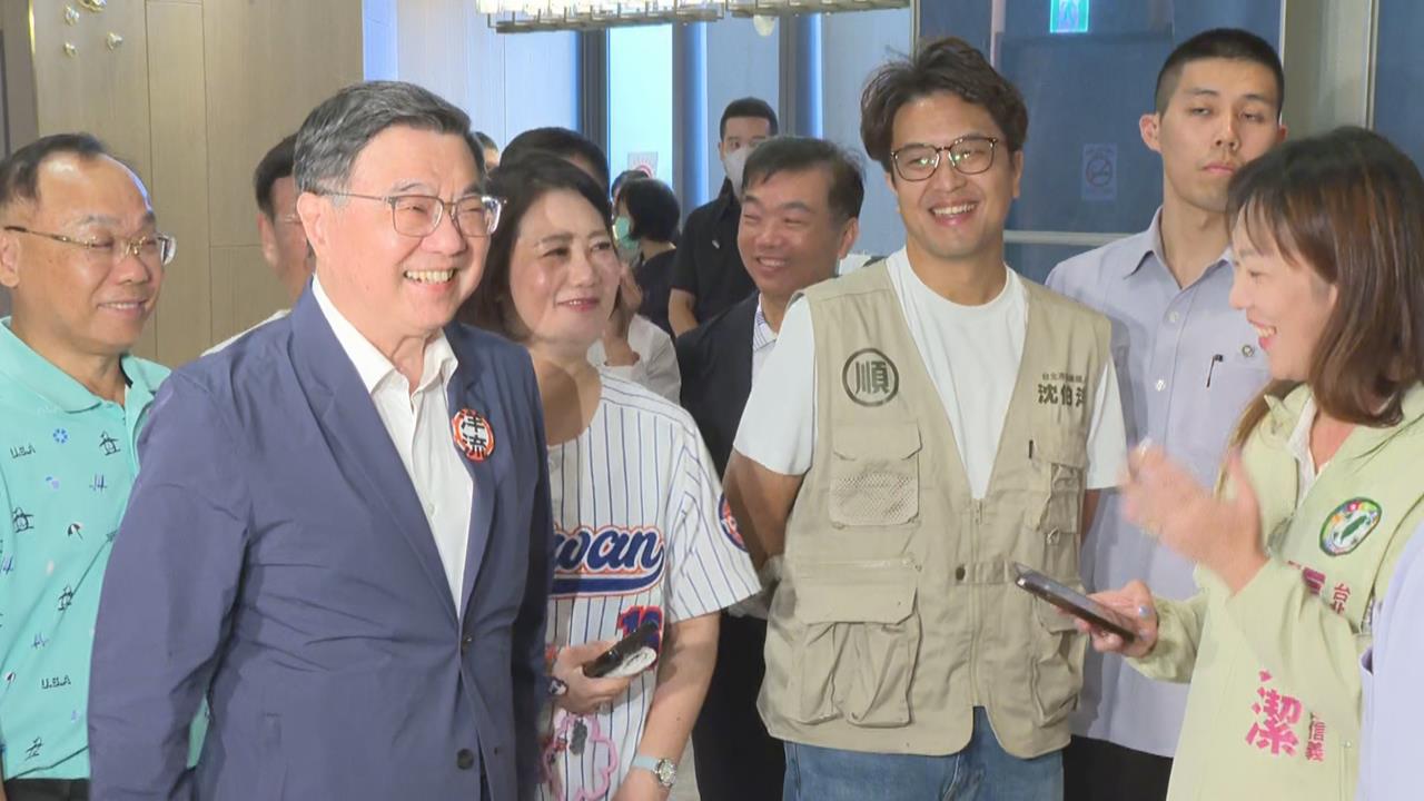 快新聞／卓榮泰挺沈伯洋！大讚正面選舉、不抹黑　反觀蔣萬安選前才談松機「根本投機」
