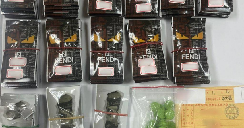 高雄驚險警匪追逐！白色轎車逃警600公尺　車內藏百包毒品咖啡包