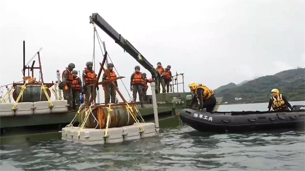 漢光Day4　保衛首都防登陸！　國軍淡水河設「阻絕鏈」擋共軍
