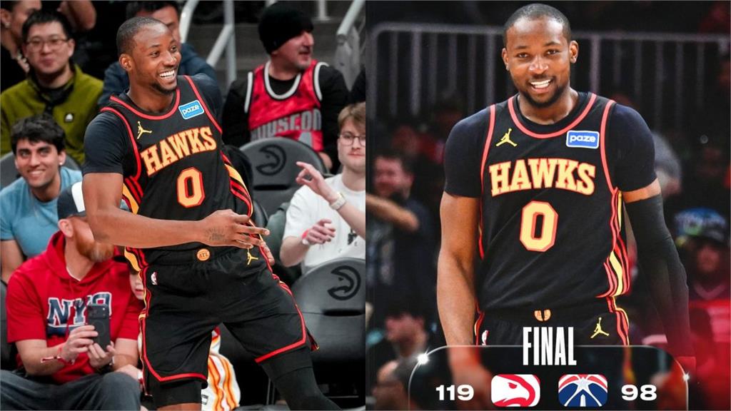 不再苦命家！庫明加首秀高效狂飆27分　創老鷹隊史新紀錄