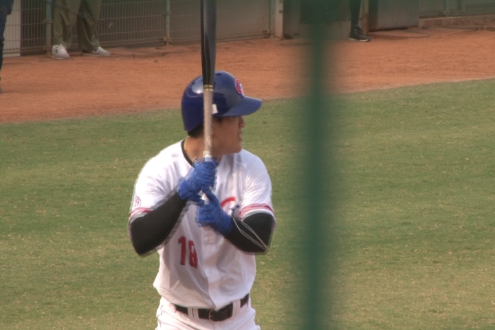 WBC熱身賽台灣隊15：1味全龍　張育成首上場敲2安