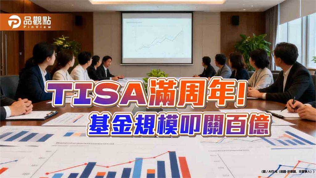 TISA基金規模叩關百億 0050連結基金占逾5成!