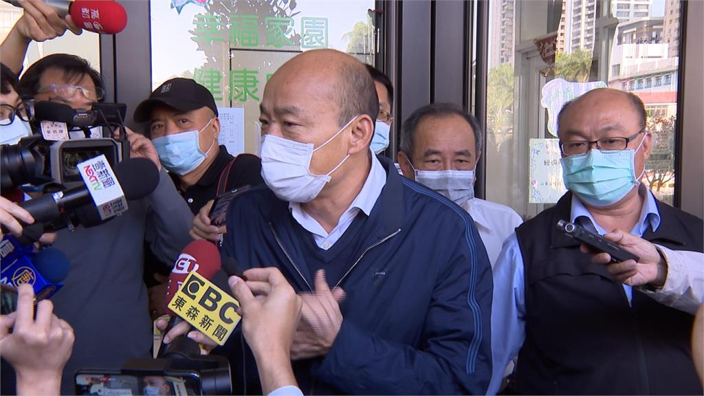 爭取防疫物資 韓國瑜視察幼兒園喊「安心開學」
