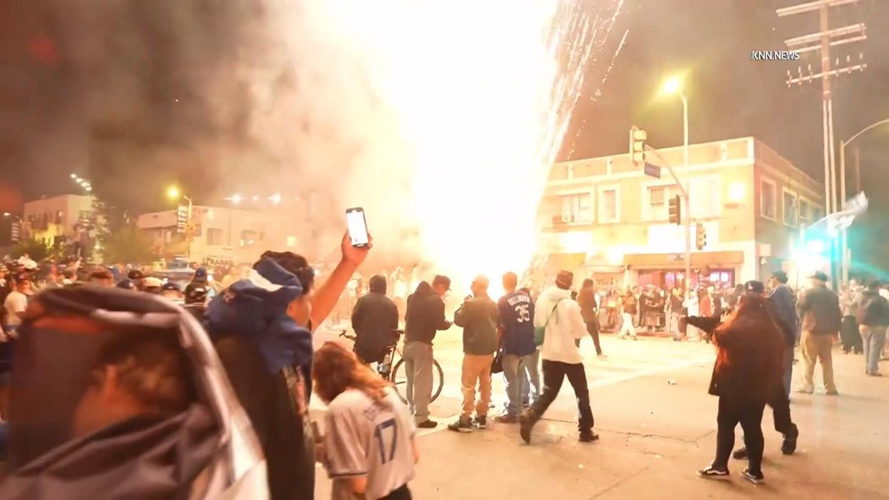 洛杉磯球迷狂歡! MLB道奇2連冠  川普邀"來白宮作客"