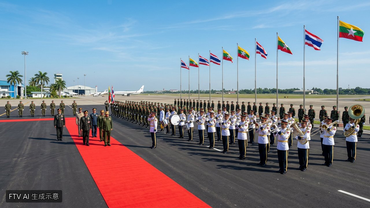緬甸總統Min Aung Hlaing訪泰　盼重返東協並尋求國際認同