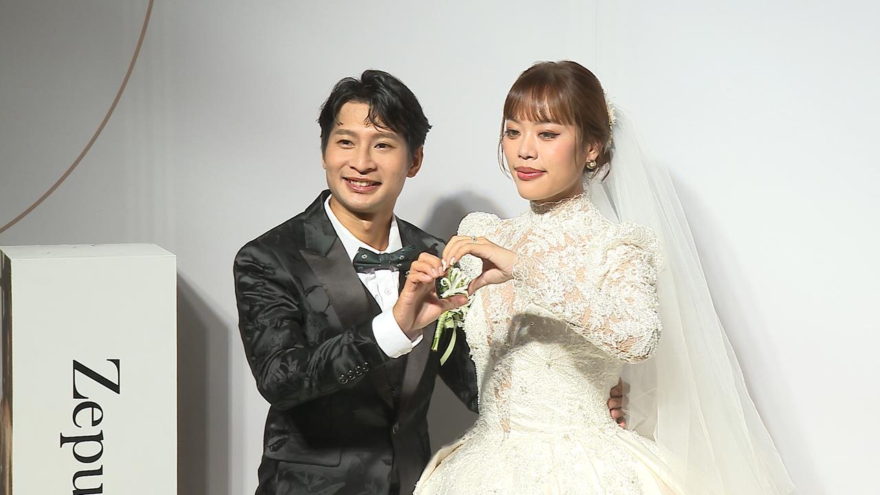 「殺蛇哥」逸祥與紫布爾正若大婚! 邰智源、黃鐙輝、黃國倫出席