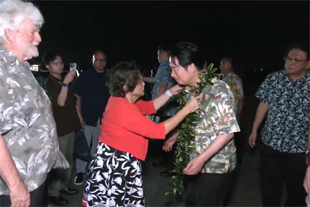 快新聞／賴清德專機飛抵關島　僑胞貼心準備「這一味」接風洗塵