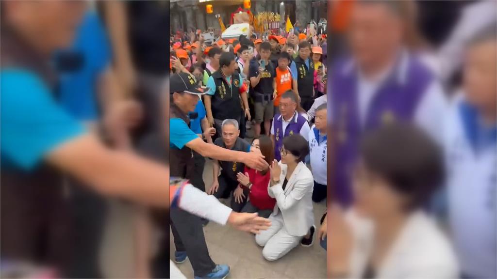 路途硬！白沙屯媽祖駐駕受天宮　清晨起駕告別南投轉進彰化
