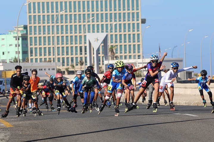 古巴哈瓦那直排輪馬拉松賽　350名全球選手慕名參賽