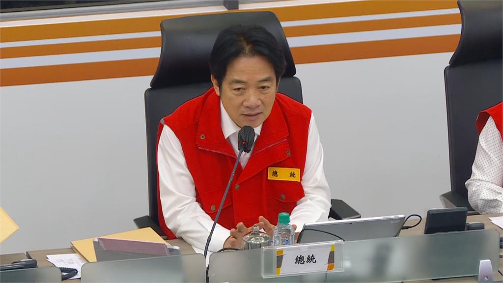 快新聞/國軍3萬多人待命 賴清德:國軍救災義不容辭數十年沒例外