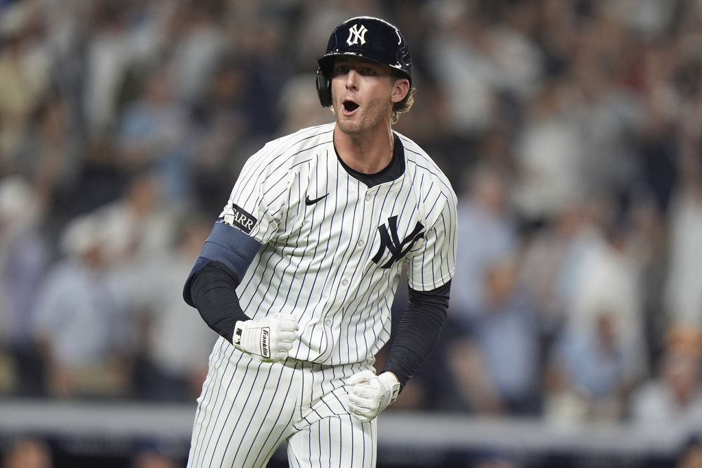 MLB(影)/光芒要命投手犯規!洋基苦戰11局靠新同學再見安打奪勝